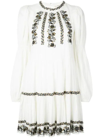 Shop Ulla Johnson Tunic Dress In White