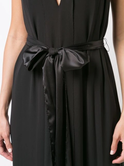 Shop Halston Heritage Loose Fitted Dress - Black