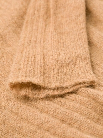 Shop Roberto Collina Rib Knit Sweater In Brown