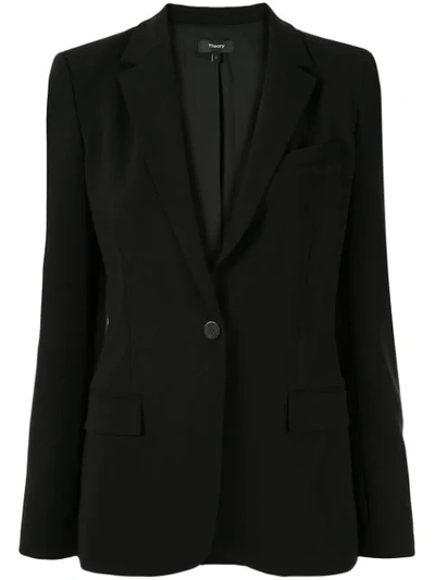 Shop Theory Tailored Blazer In Black