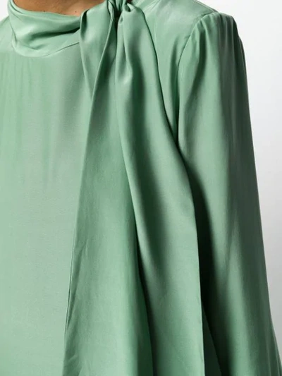 Shop A.f.vandevorst Long Day Dress In Green