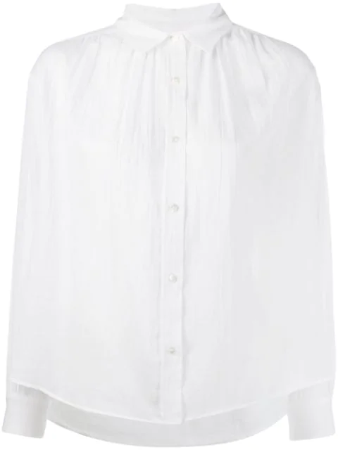 Masscob Crease Effect Shirt In White | ModeSens