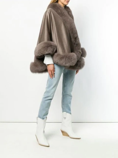 Shop Liska Fur In Grey