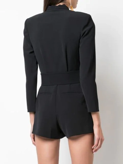 Shop A.l.c Belted Playsuit  In Midnight