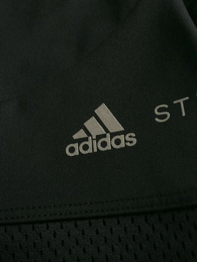 Shop Adidas By Stella Mccartney Performance Essentials Shorts Over Leggings In Black