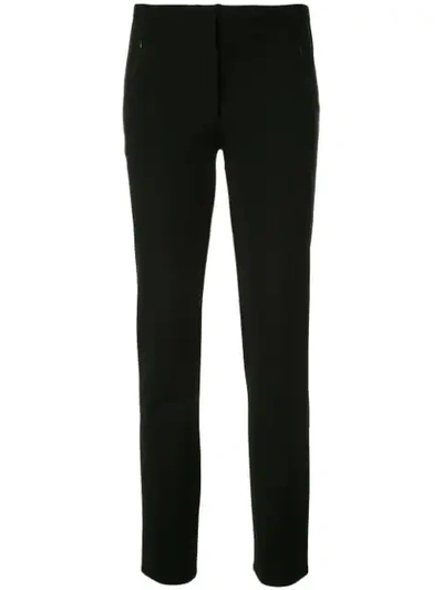 Shop The Row Slim-fit Trousers In Black