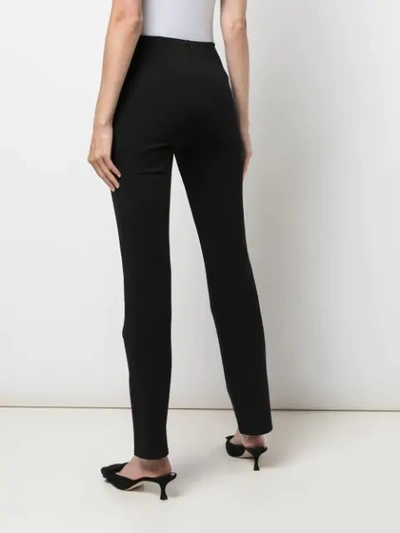 Shop The Row Slim-fit Trousers In Black