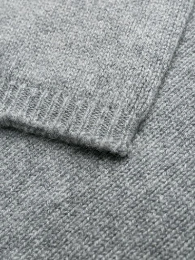 Shop Nuur Klassischer Pullover In Grey