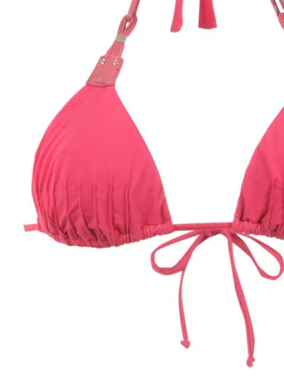 Shop Amir Slama Bikini Mit Rüschen In Pink