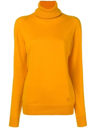 Shop Givenchy Turtleneck Sweater - Orange