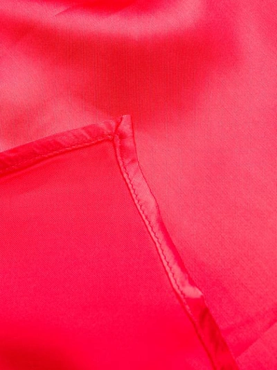 Shop Mm6 Maison Margiela Draped Slip Top In Red