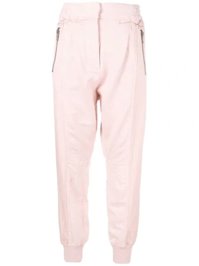 Shop Haider Ackermann Schmale Jogginghose In 019 Rose