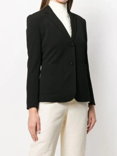 Shop Theory Textured Jacket In Black