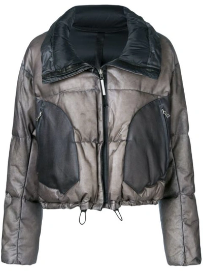 Shop Isaac Sellam Experience Padded Jacket In Grey