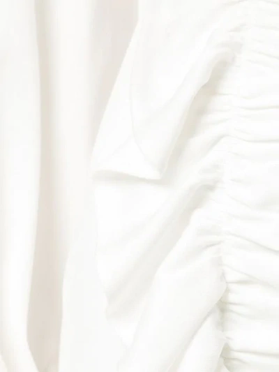 Shop Rebecca Vallance Argentine One Shoulder Mini Dress - White