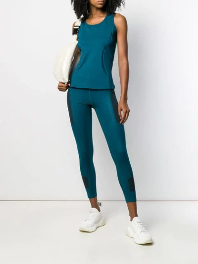 Shop Adidas By Stella Mccartney Essentials Tank Top In Blue