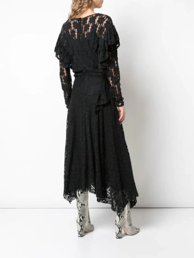 Shop Isabel Marant Étoile Vally Dress In Black