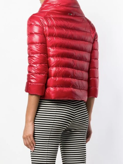 Shop Herno Padded Jacket - Red
