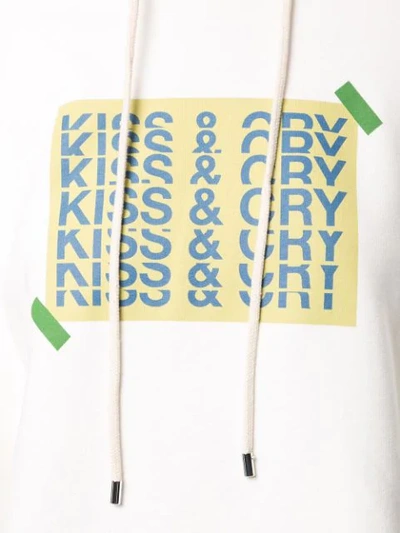 Shop Walk Of Shame Kiss & Cry Hoodie In White