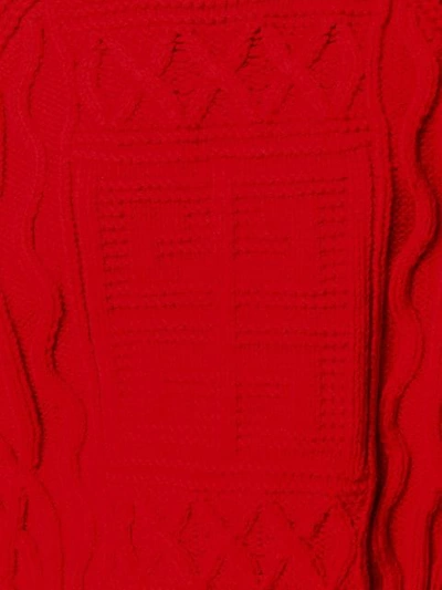 GIVENCHY 4G毛衣 - 红色