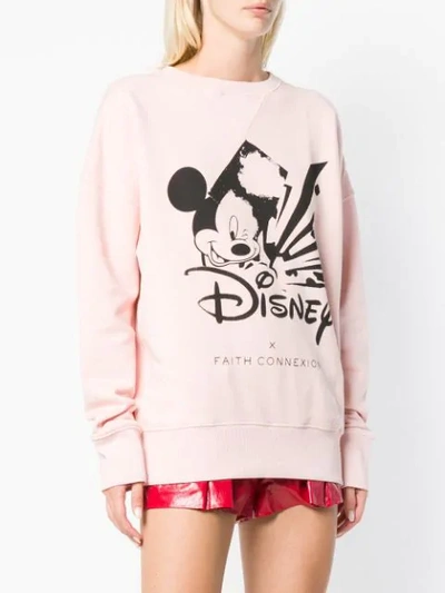 Shop Faith Connexion X Disney Sweatshirt In Pink