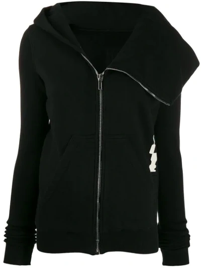 Shop Rick Owens Drkshdw Full Zip Sweater In Black