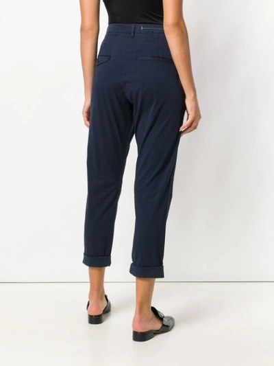 Shop Hope High-waisted Cropped Trousers - Blue
