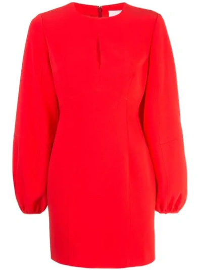 Shop Cinq À Sept Danica Dress In Red