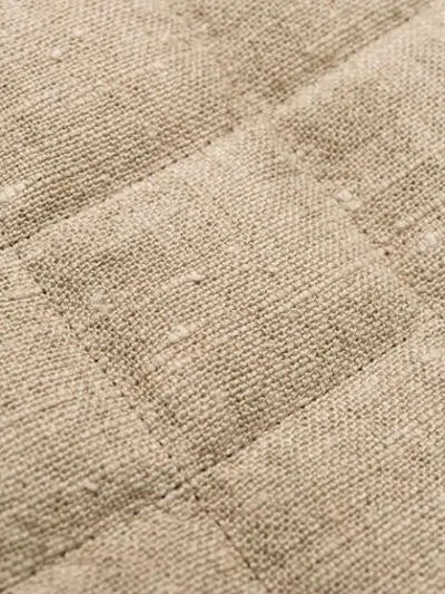 Shop Bottega Veneta Quilted A-line Skirt In Neutrals