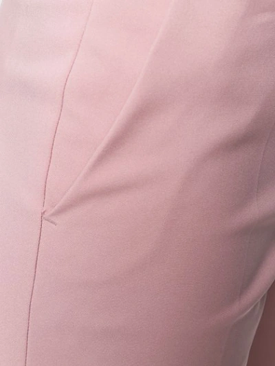 Shop Tonello Flared Style Trousers In Pink