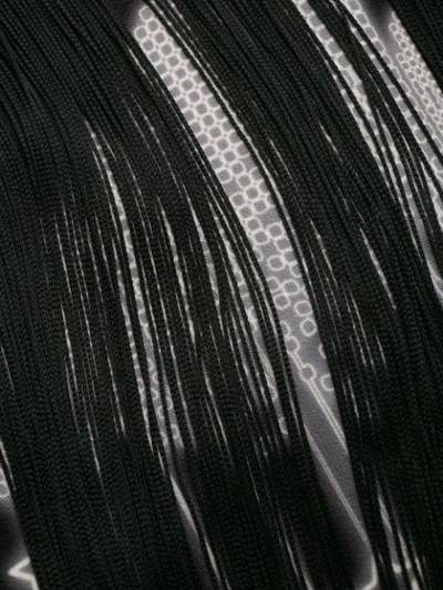 Shop Elisabetta Franchi Star Detail Mini Dress In Black