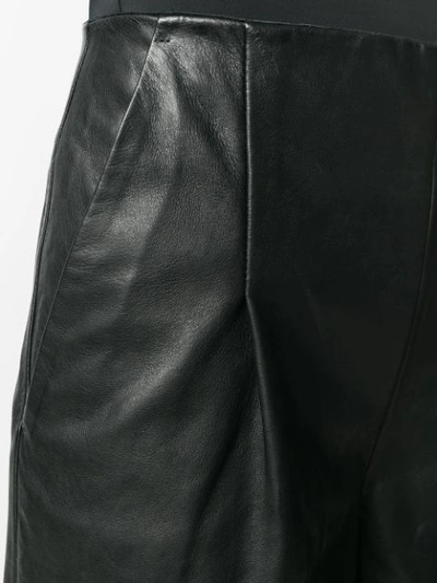 Shop Chalayan Cropped Trousers - Black