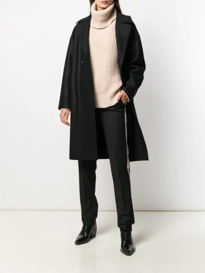 Philosophy Di Lorenzo Serafini Side Stripe Detail Tailored Trousers In Black