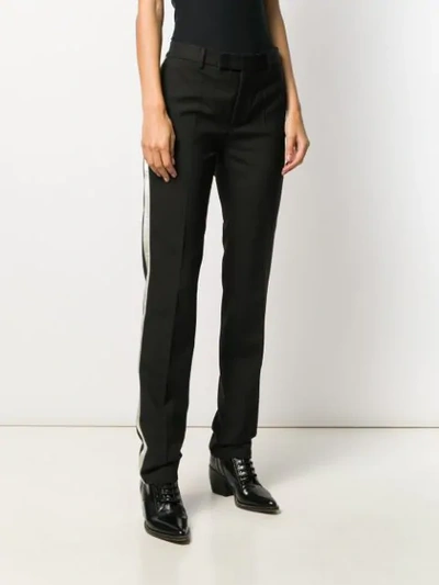Philosophy Di Lorenzo Serafini Side Stripe Detail Tailored Trousers In Black