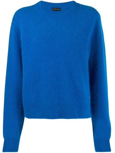 Shop Frenken Crew Neck Sweater In Blue