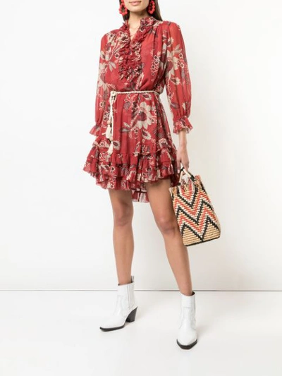 Shop Zimmermann Rosa Batik In Red