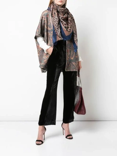 ETRO PAISLEY FLORAL PRINT CARDIGAN - 多色