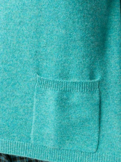 Shop Aspesi Cashmere Fine Knit Sweater - Green