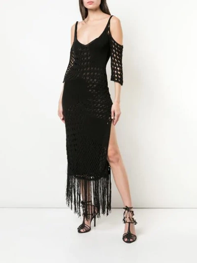 Shop Altuzarra ‘octavia' Knit Dress In Black