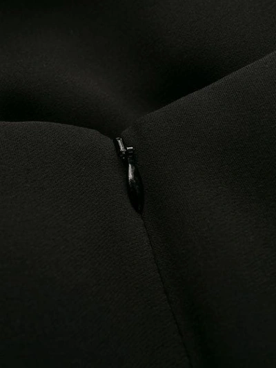 Shop Valentino Off-shoulders Long Dress In Black
