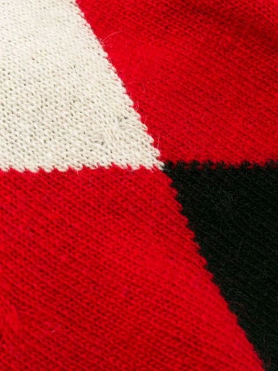 Shop Preen By Thornton Bregazzi Ingrid Sweater In Red