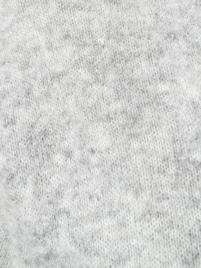 Shop Acne Studios Open Front Cardigan In Grey