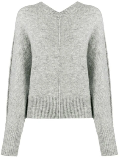 Shop Isabel Marant Faryl Sweater In Grey