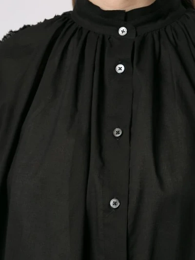 Shop Ann Demeulemeester Relaxed Fit Shirt In 099   Black