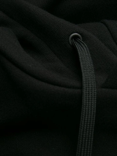 MAISON MARGIELA LONG-LENGTH HOODIE - 黑色