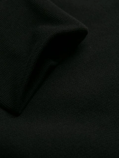 Shop Maison Margiela Langer Kapuzenpullover In Black