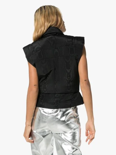 Shop 032c Cosmic Workshop Vest Jacket In Black