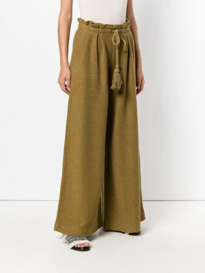 Shop Ulla Johnson Ayana Army Pants - Neutrals