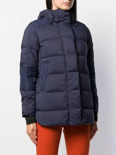 Shop Canada Goose Alliston Hooded Jacket In Blue