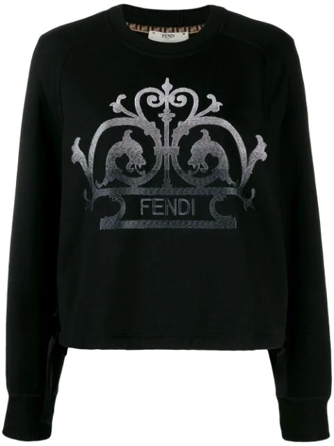 fendi logo sweatshirt